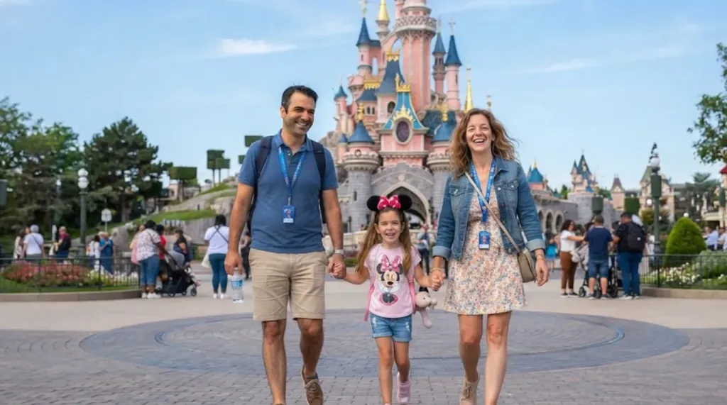 Disneyland Paris - 1 Day-2 Park Ticket DATED